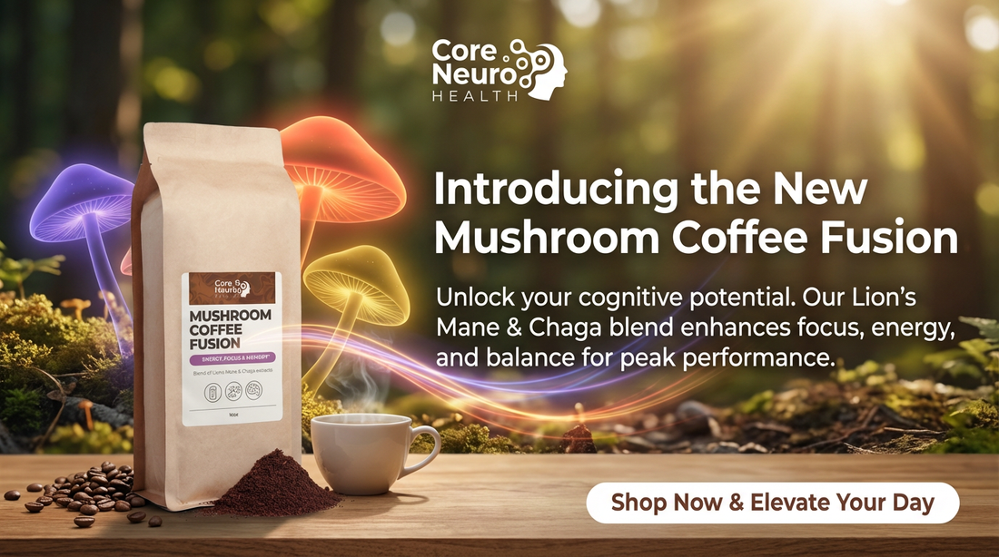Mushroom Coffee Fusion: Core Neuro Health's Revolutionary Brew